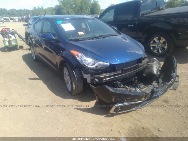 hyundai elantra 2013 kmhdh4ae5du529126