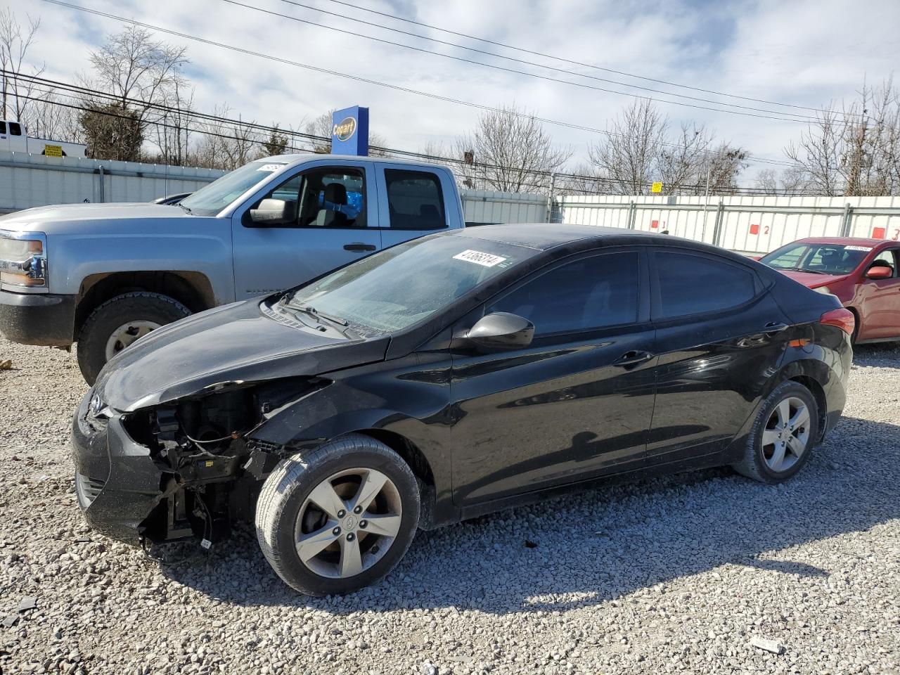 hyundai elantra 2013 kmhdh4ae5du577614