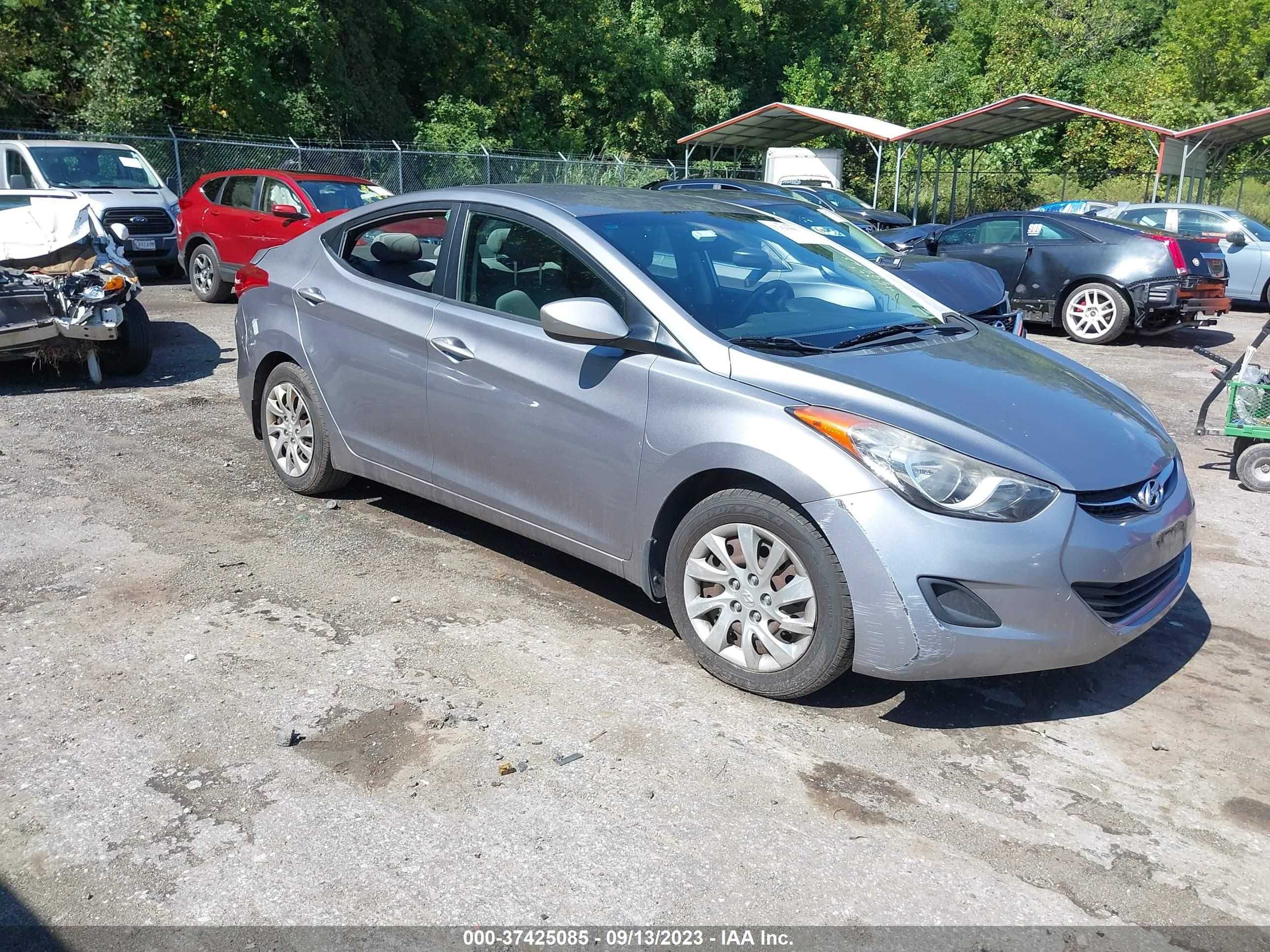 hyundai elantra 2013 kmhdh4ae5du594056