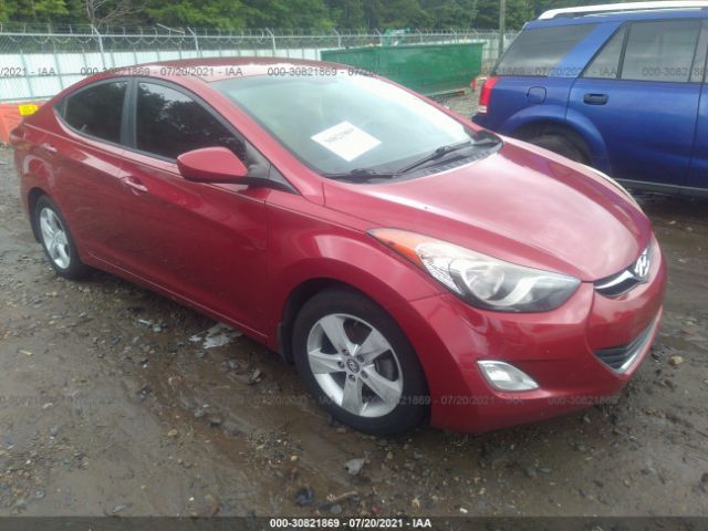 hyundai elantra 2013 kmhdh4ae5du659987