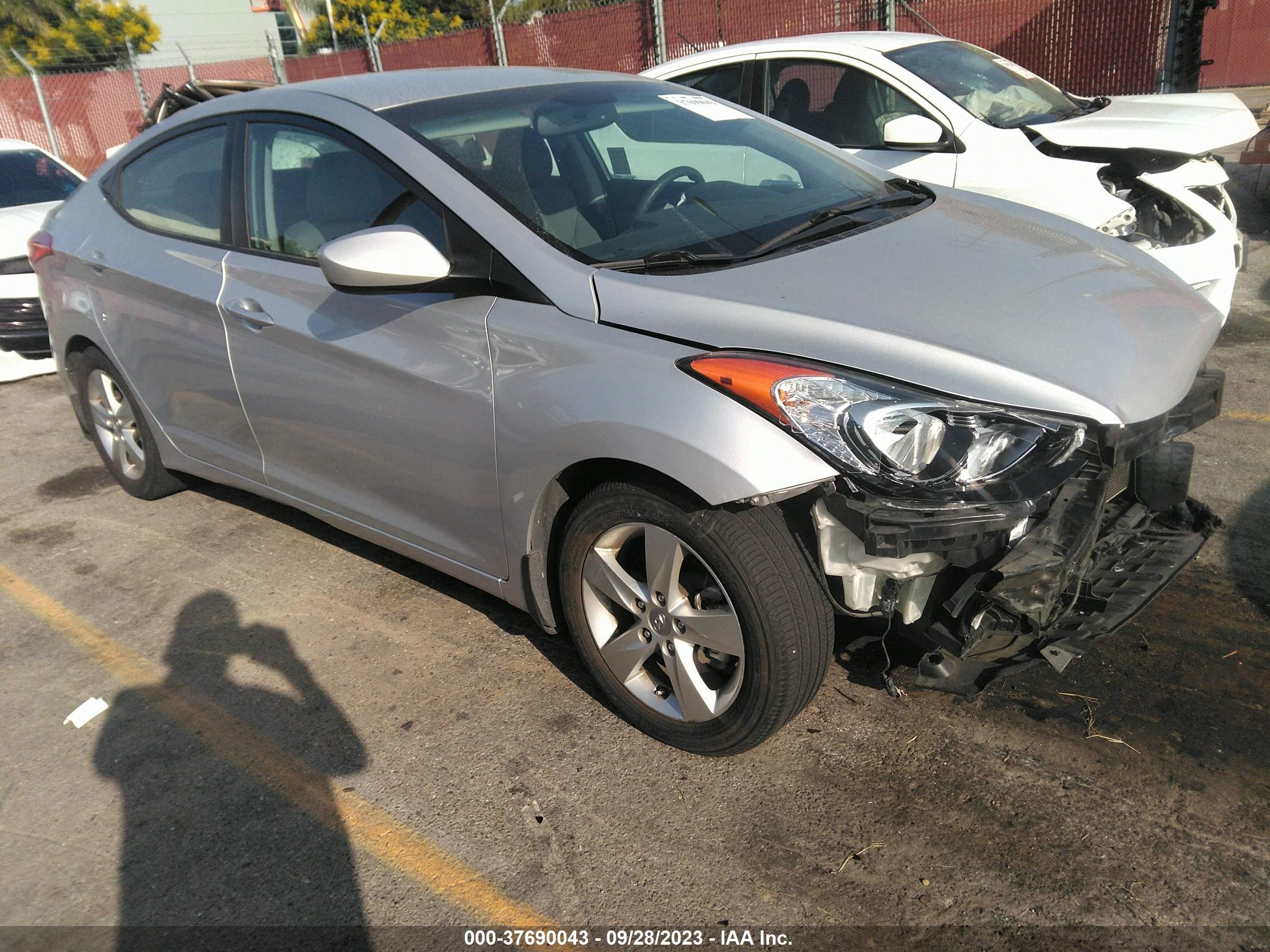 hyundai elantra 2013 kmhdh4ae5du669659