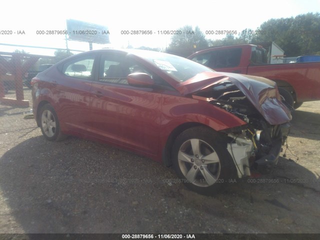 hyundai elantra 2013 kmhdh4ae5du740634