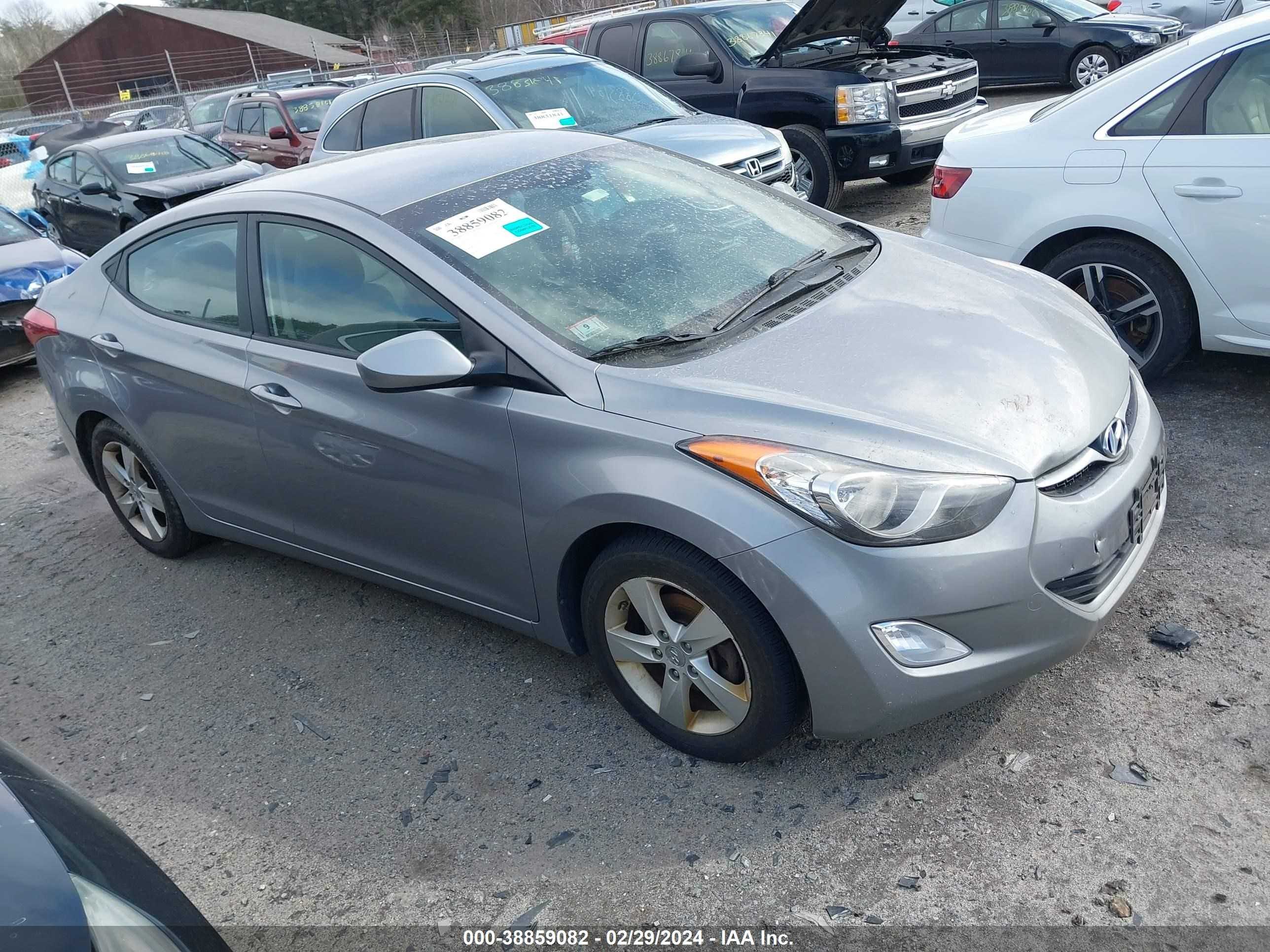 hyundai elantra 2013 kmhdh4ae5du894504