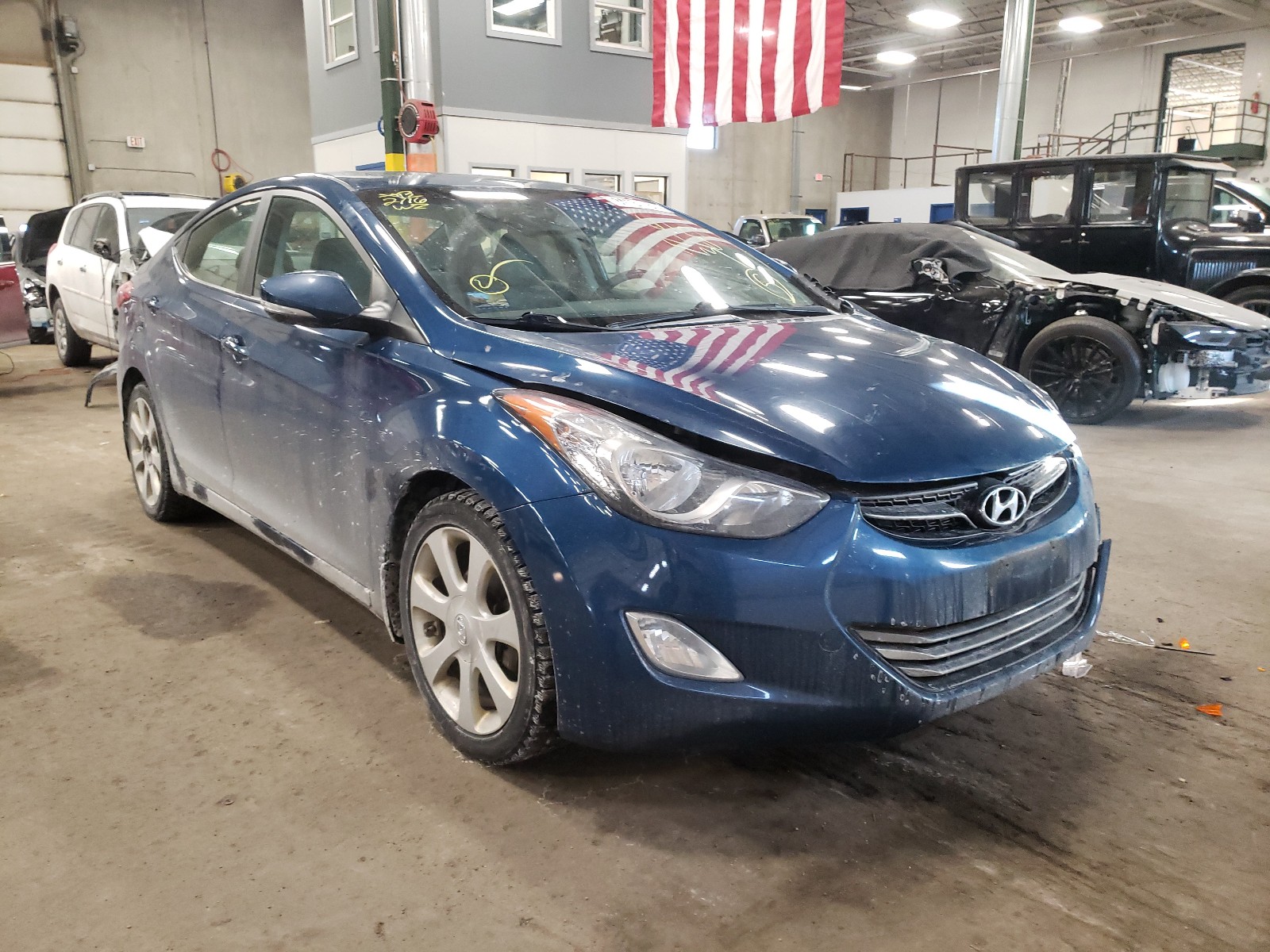 hyundai elantra gl 2013 kmhdh4ae5du944690