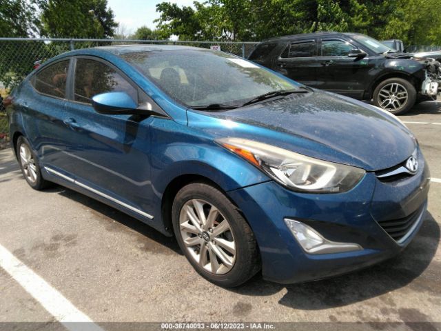 hyundai elantra 2014 kmhdh4ae5eu028951