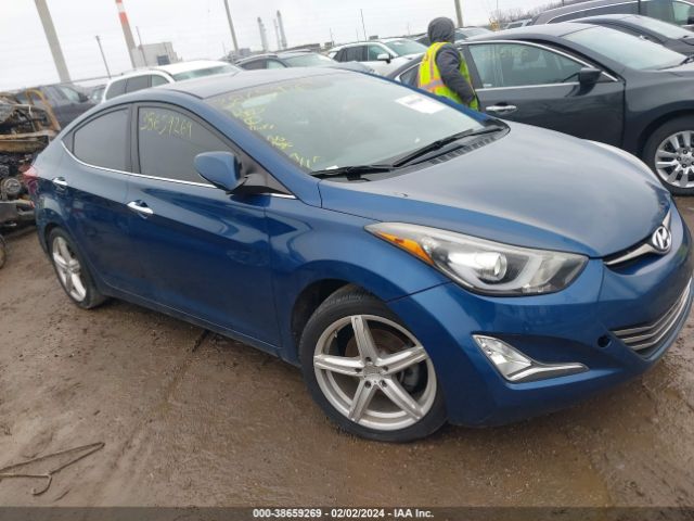 hyundai elantra 2014 kmhdh4ae5eu166344