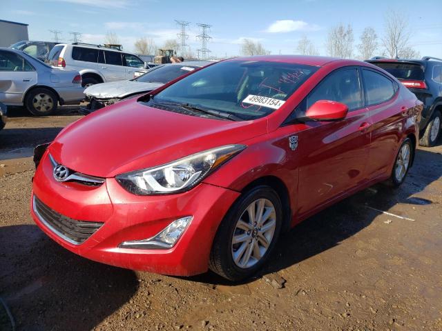 hyundai elantra 2014 kmhdh4ae5eu173326