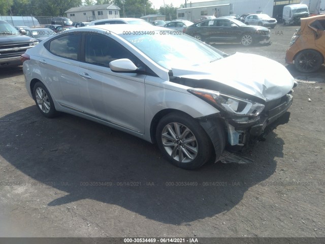 hyundai elantra 2014 kmhdh4ae5eu210746