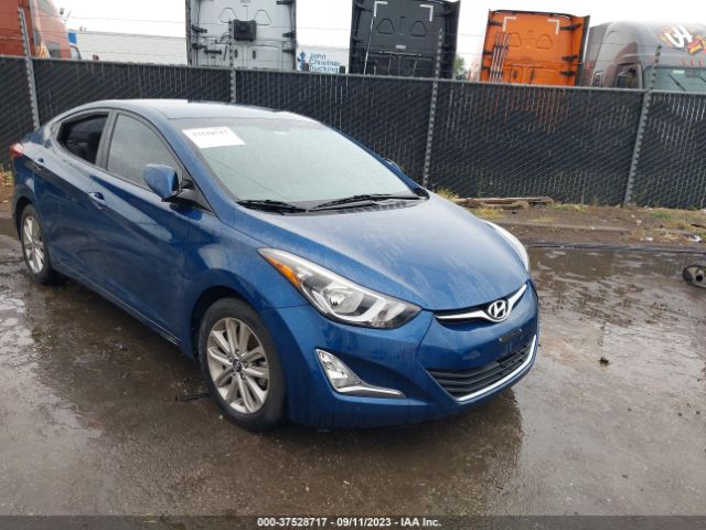 hyundai elantra 2015 kmhdh4ae5fu277719