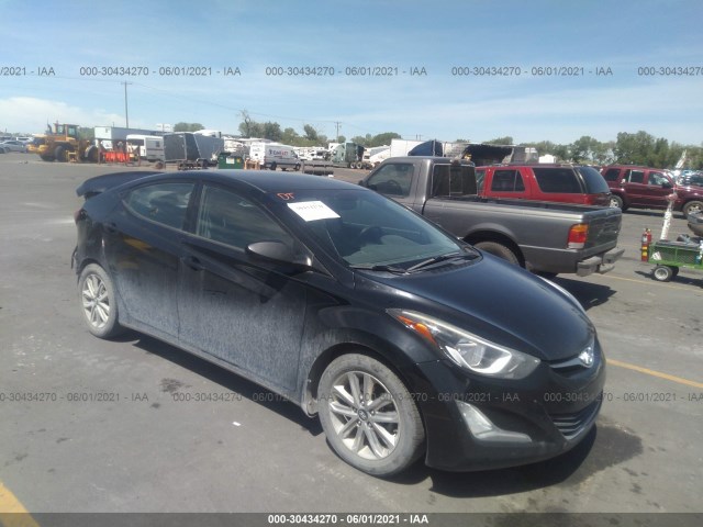 hyundai elantra 2015 kmhdh4ae5fu326868