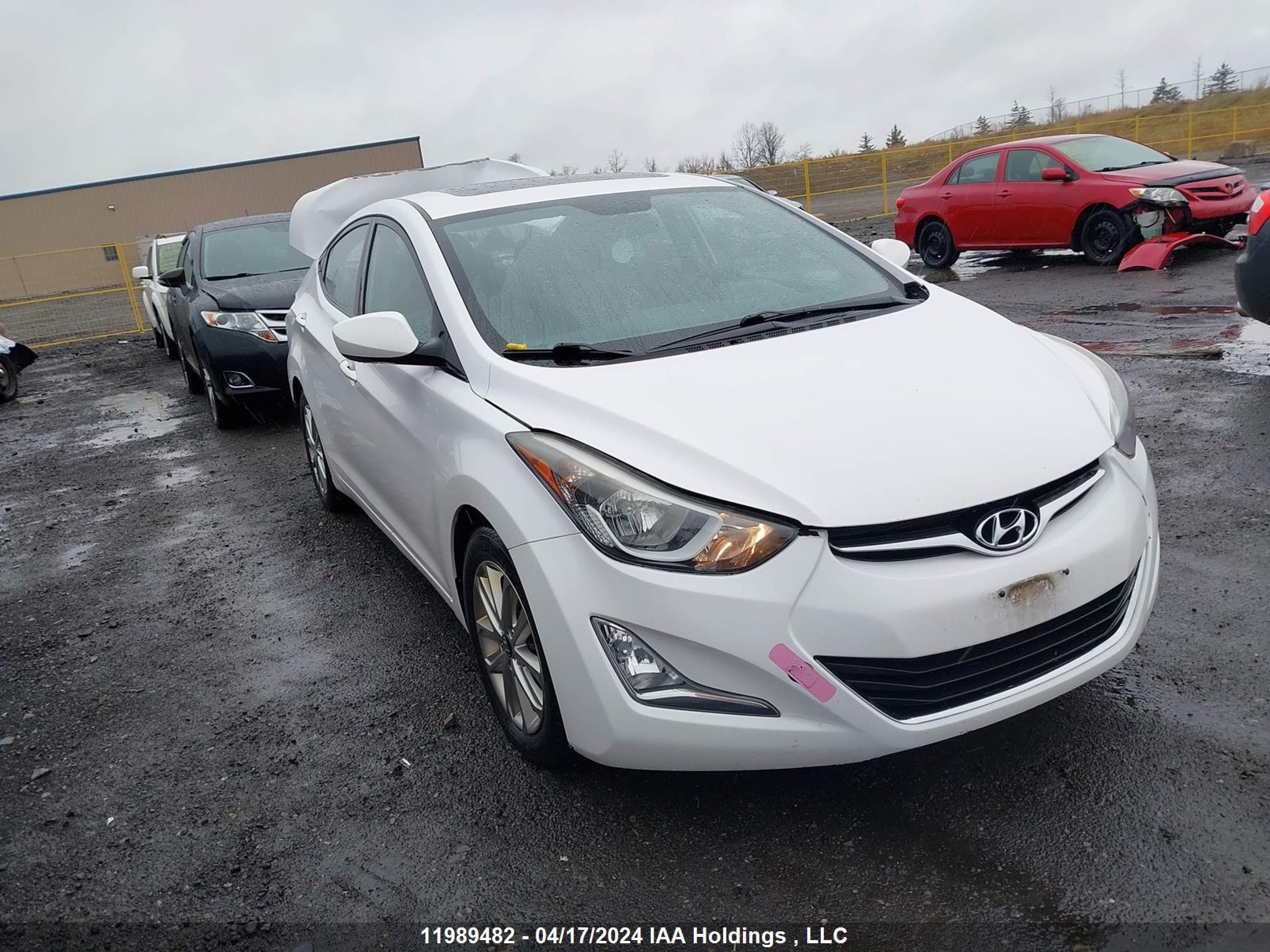 hyundai elantra 2015 kmhdh4ae5fu341516