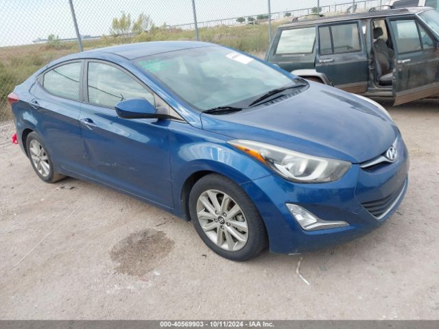 hyundai elantra 2015 kmhdh4ae5fu389162