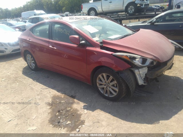 hyundai elantra 2015 kmhdh4ae5fu445617