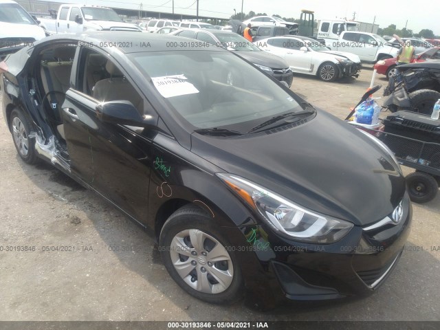 hyundai elantra 2016 kmhdh4ae5gu479493