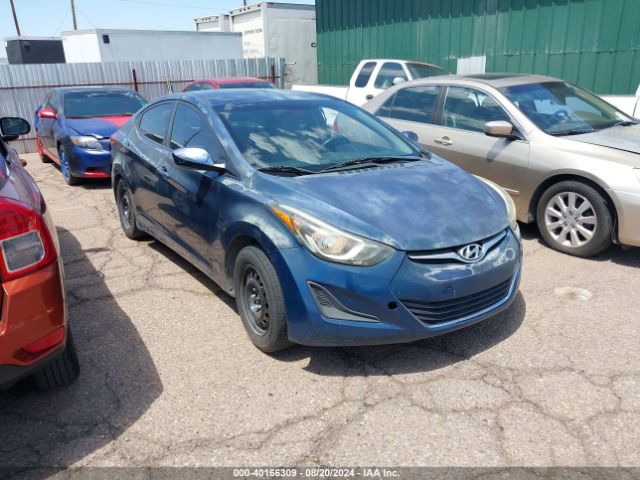 hyundai elantra 2016 kmhdh4ae5gu516896