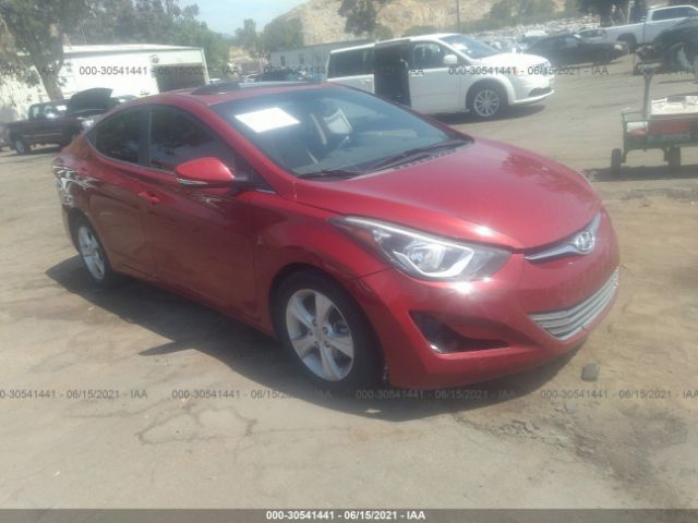 hyundai elantra 2016 kmhdh4ae5gu607960