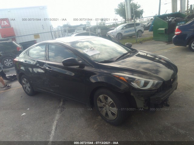 hyundai elantra 2016 kmhdh4ae5gu647066