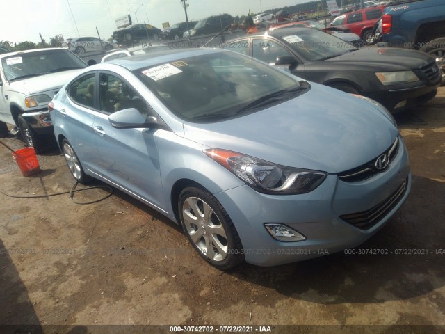 hyundai elantra 2011 kmhdh4ae6bu091262