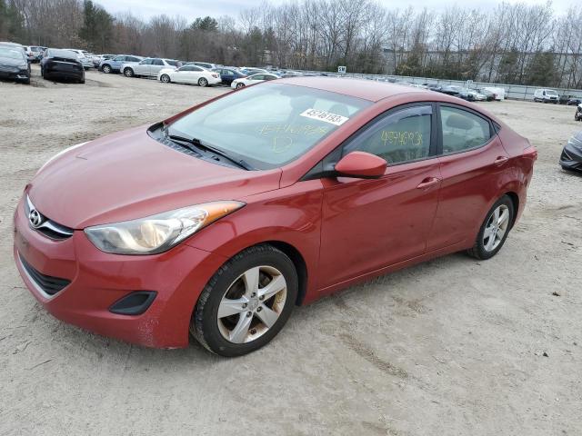 hyundai elantra gl 2011 kmhdh4ae6bu113616