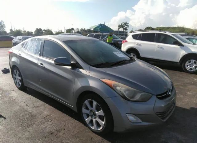 hyundai elantra 2011 kmhdh4ae6bu121392