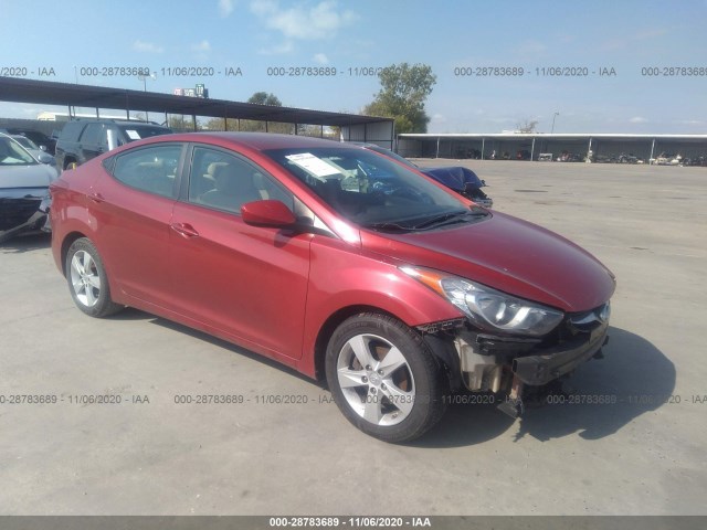 hyundai elantra 2011 kmhdh4ae6bu147197