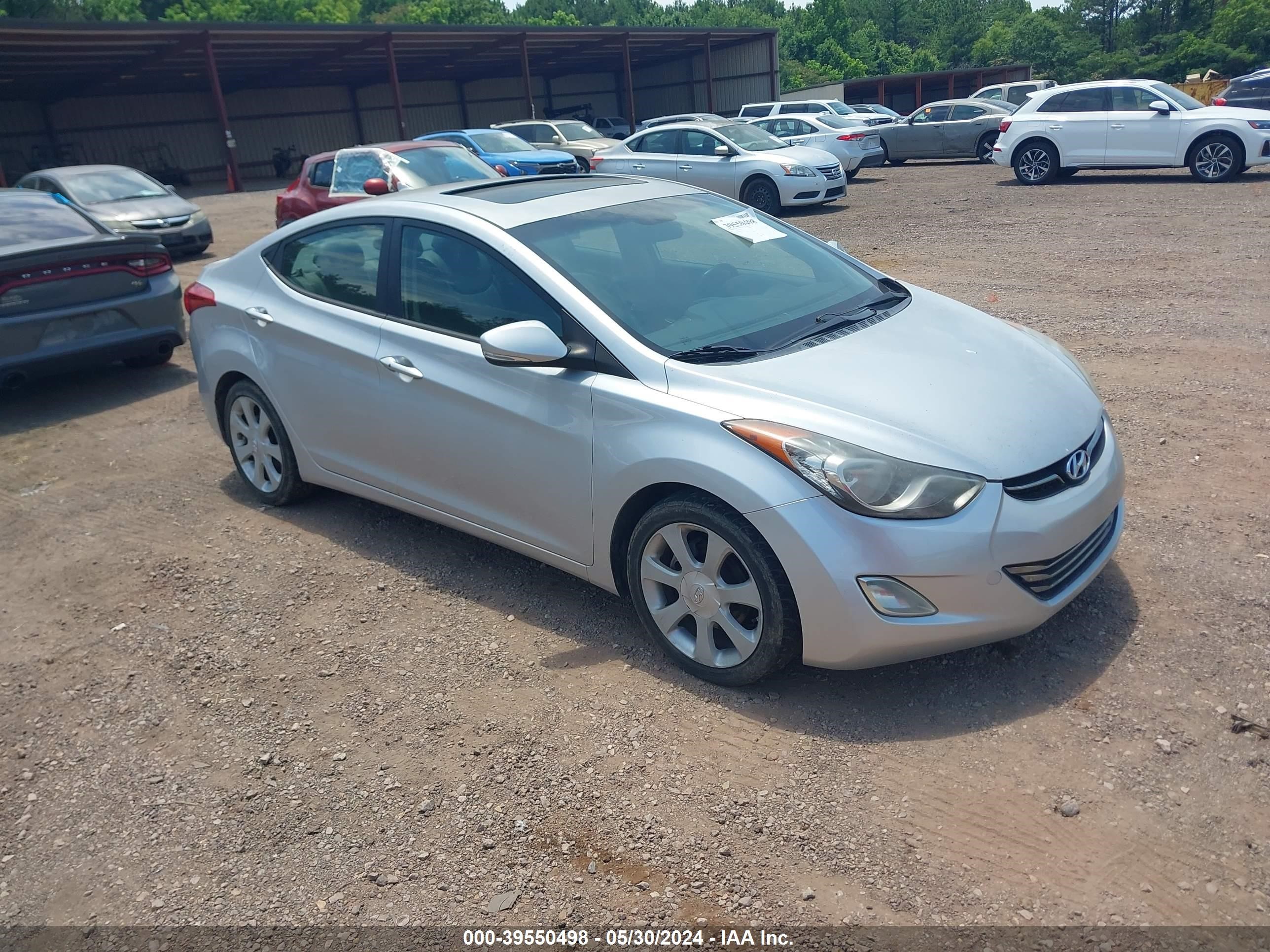 hyundai elantra 2011 kmhdh4ae6bu165151