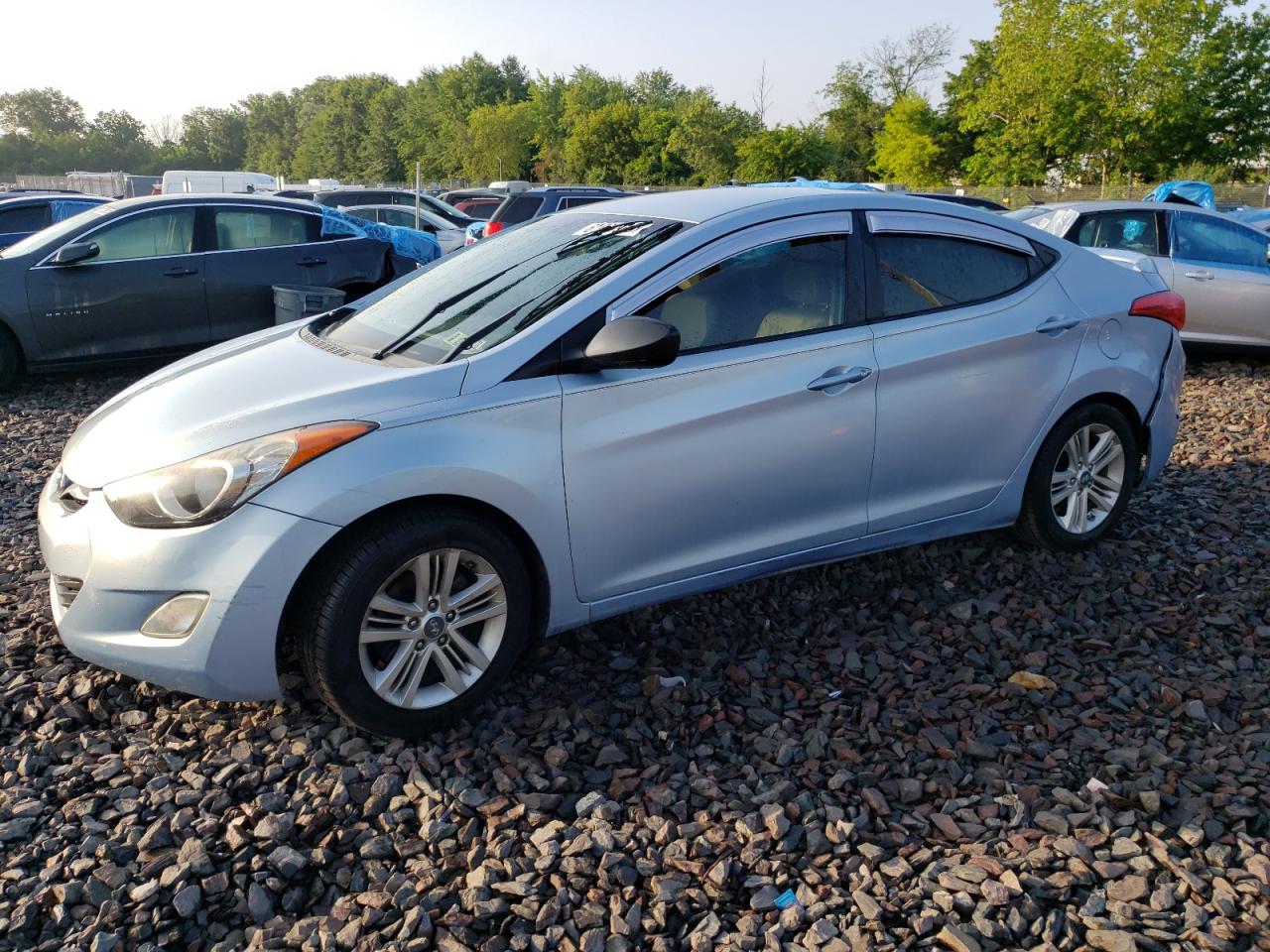 hyundai elantra 2012 kmhdh4ae6cu191671