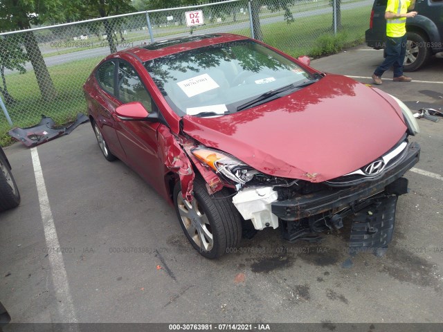 hyundai elantra 2012 kmhdh4ae6cu290474