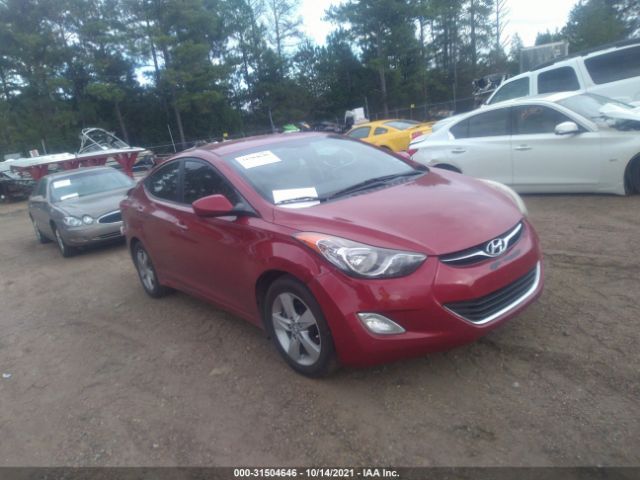 hyundai elantra 2012 kmhdh4ae6cu312361