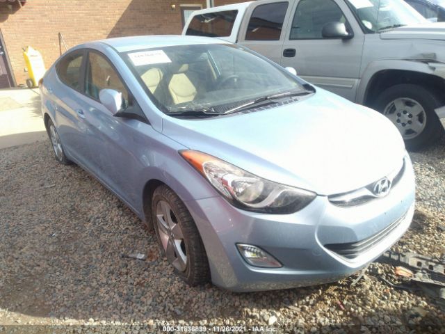 hyundai elantra 2012 kmhdh4ae6cu316345