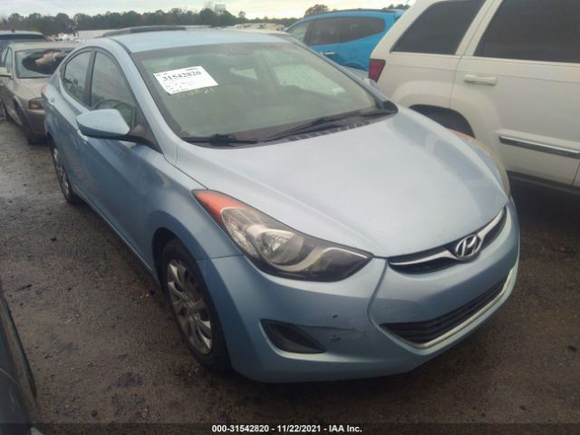 hyundai elantra 2012 kmhdh4ae6cu319214