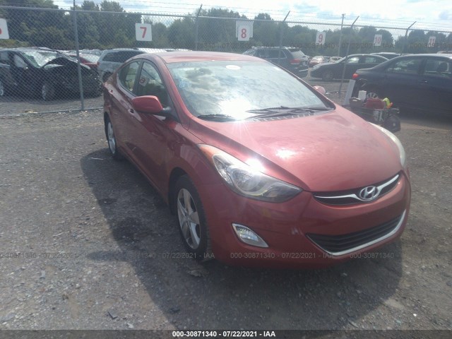 hyundai elantra 2012 kmhdh4ae6cu466892