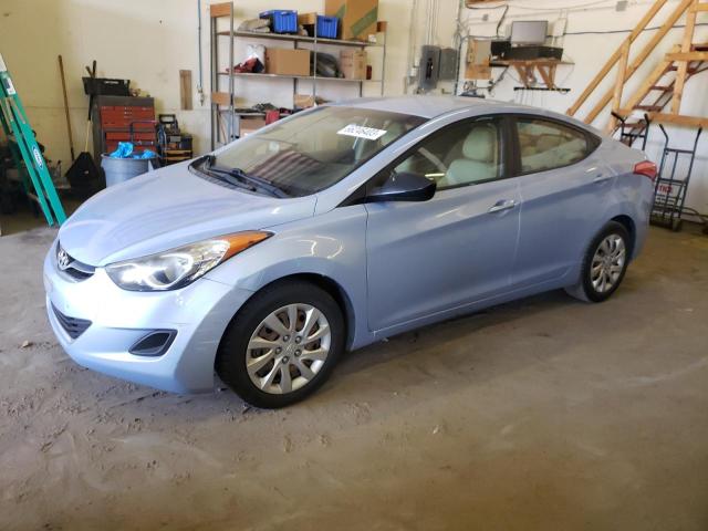 hyundai elantra gl 2013 kmhdh4ae6du491101