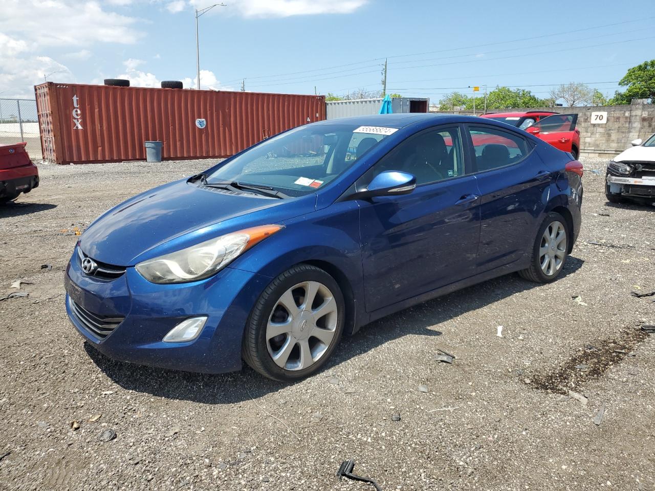 hyundai elantra 2013 kmhdh4ae6du568355