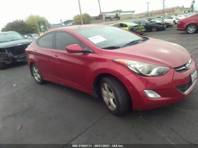 hyundai elantra 2013 kmhdh4ae6du583129