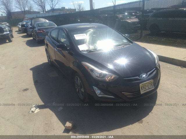 hyundai elantra 2014 kmhdh4ae6eu034869