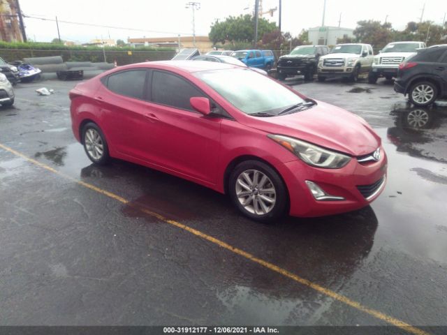 hyundai elantra 2014 kmhdh4ae6eu050473