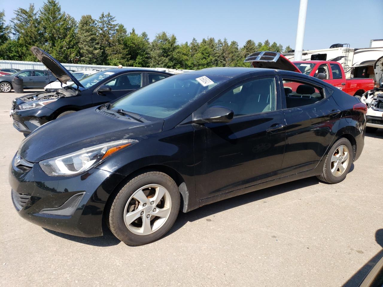 hyundai elantra 2014 kmhdh4ae6eu172668