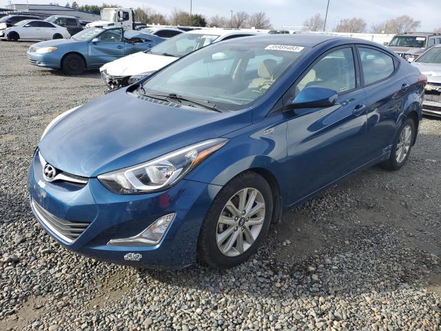 hyundai elantra se 2014 kmhdh4ae6eu188479