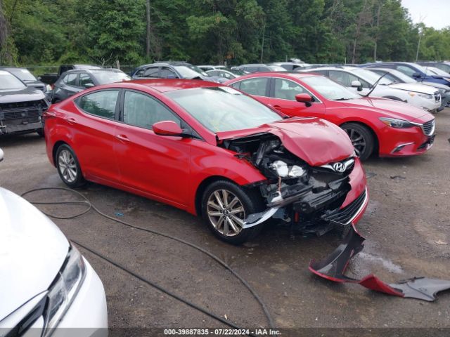 hyundai elantra 2015 kmhdh4ae6fu223491