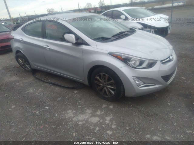 hyundai elantra 2015 kmhdh4ae6fu236225