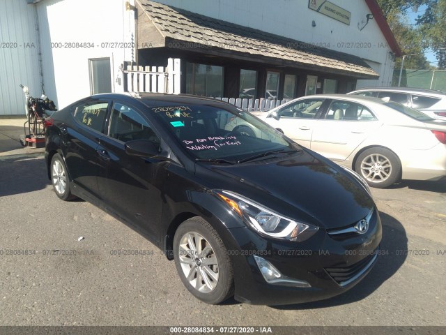 hyundai elantra 2015 kmhdh4ae6fu394869