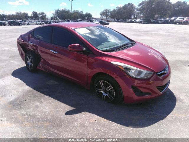 hyundai elantra 2016 kmhdh4ae6gu482497