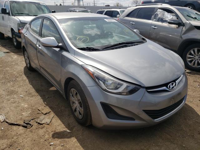 hyundai elantra se 2016 kmhdh4ae6gu504448