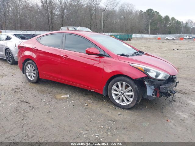 hyundai elantra 2016 kmhdh4ae6gu526238