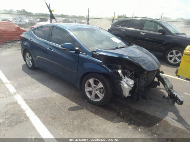 hyundai elantra 2016 kmhdh4ae6gu564469