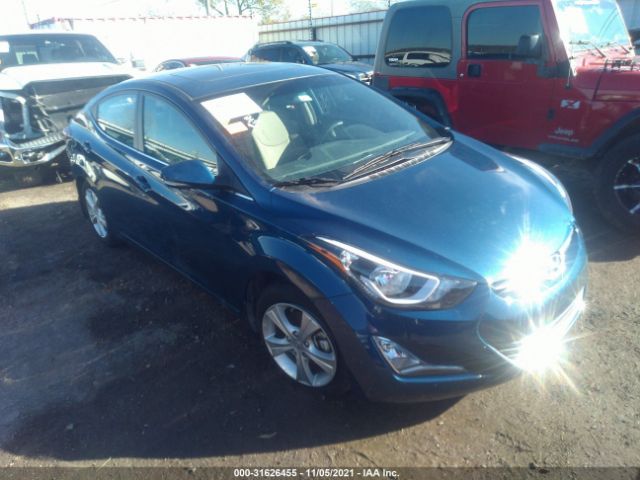 hyundai elantra 2016 kmhdh4ae6gu564794