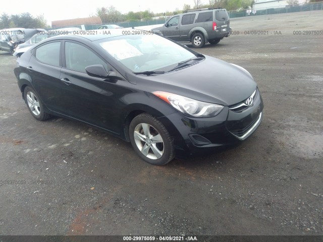 hyundai elantra 2011 kmhdh4ae7bu095417