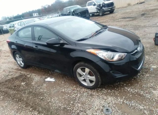 hyundai elantra 2011 kmhdh4ae7bu105119