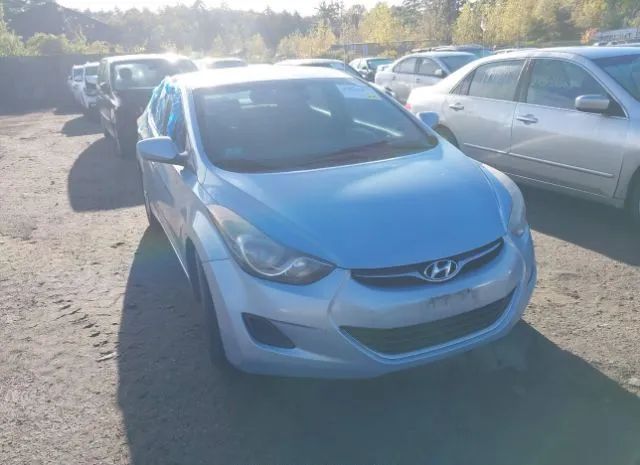 hyundai elantra 2011 kmhdh4ae7bu121272